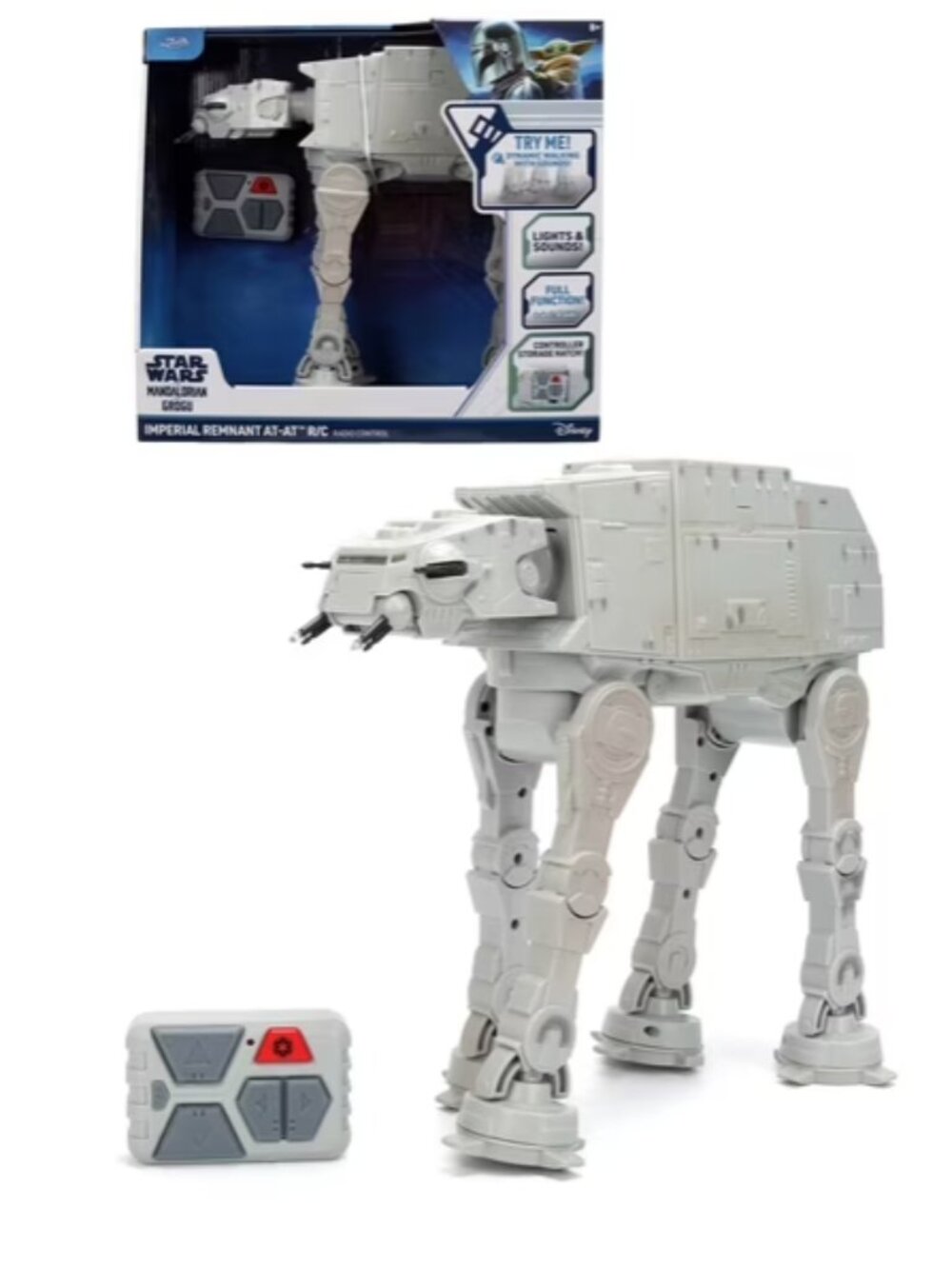 NEW Seal Box, Star Wars R/C AT-AT Walker by Jada Toys - 13" Action Vehicle